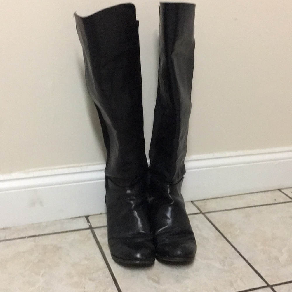 Thigh High Black 9.5 Boots